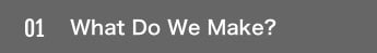 What Do We Make?
