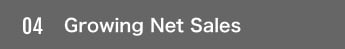 Growing Net Sales